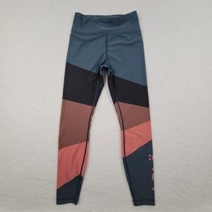 Lole Sierra Mootlit Colorblock Leggings‎ Womens XS Extra Small Multicolor